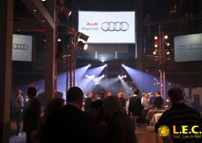 Audi event på Glasklart i Malmö
